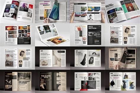 Indesign Editorial Megabundle By Luuqas Design On Creativemarket This