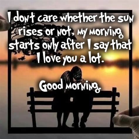 Good Morning Love Quotes For Her And Him With Romantic Images