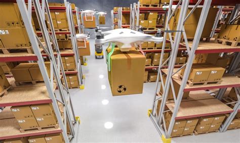drones  supply chain management warehouse tracking  delivery