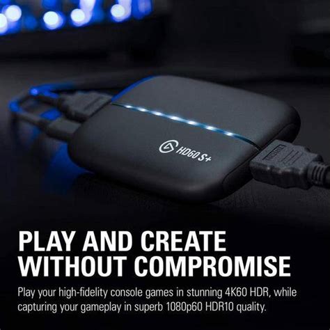 buy corsair elgato game capture hd60 s 1080p60 hdr10 capture with 4k60