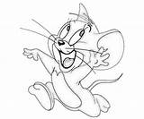 Jerry Mouse Tom Coloring Pages Fight Drawing Drawings Disney Surfing Pencil Happy Another Visit sketch template