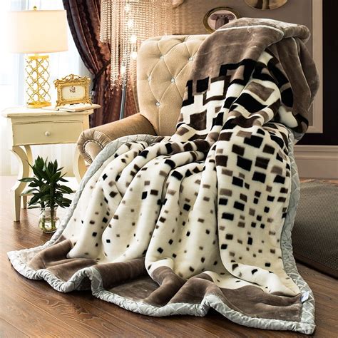 hot winter thick raschel blanket super soft warm blanket