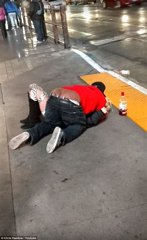 Man Takes Advantage Of Intoxicated Woman On Vegas Strip
