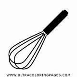 Whisk Coloring Pages sketch template