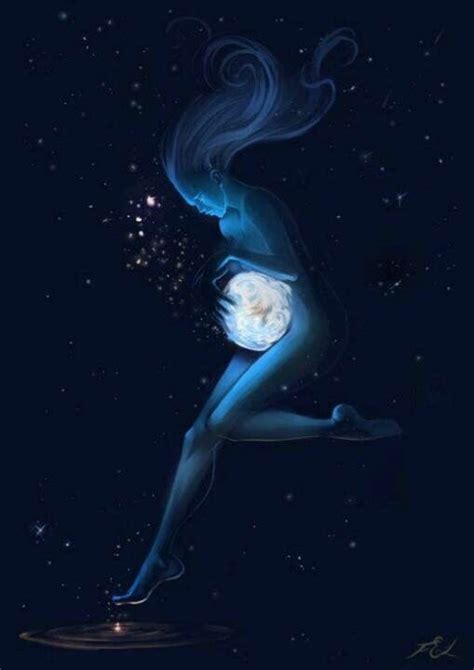 146 Best Images About Moon And Woman Art On Pinterest