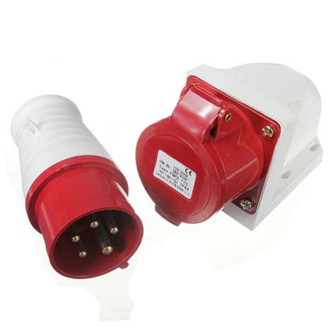 Industrial Plug And Socket 32ax5pin – Groovy