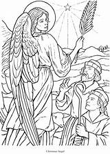 Angels Dover Engel Doverpublications Angel sketch template