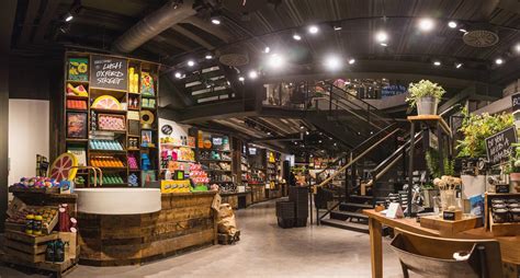 pictures lush unveils radical    oxford street store