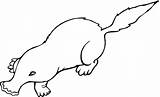Mole Coloring Pages sketch template