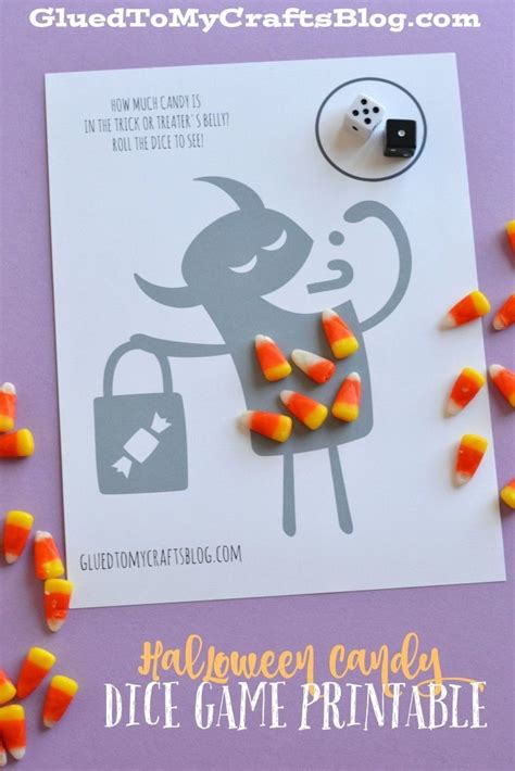 learning dice game printables halloween activities  kids