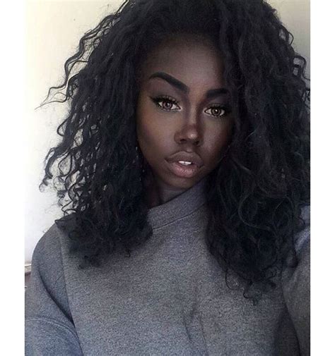 10 Dark Skinned Natural Hair Instagram Beauty Beautiful