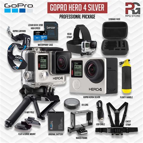 special offer gopro hero  hero silver package original  serial number shopee malaysia
