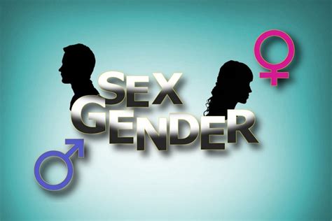 Gender Vs Sex What S The Difference Between Sex And Gender