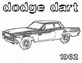 Dart Durango 1962 sketch template