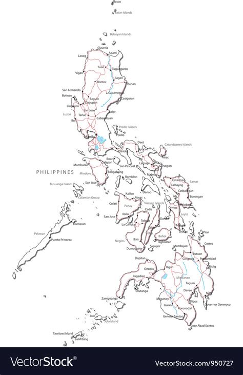 Philippines Map Black And White Vector Images The Best Porn Website