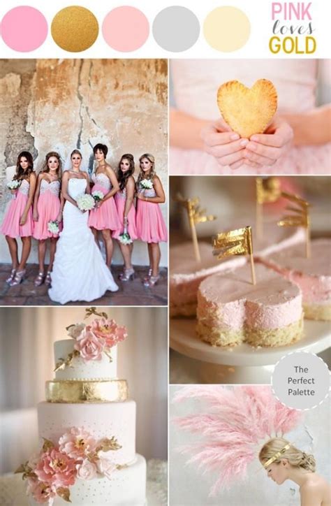 pink and gold wedding theme ♥ sparkly pink wedding ideas 1919827