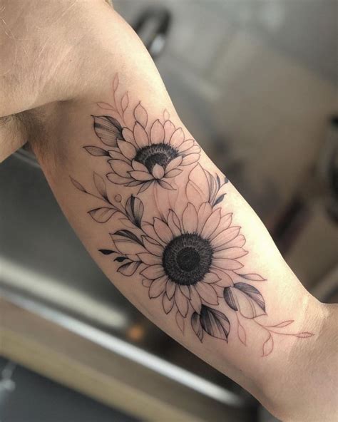 Inspirational Sunflower Tattoo Designs 2020 Howlifestyles