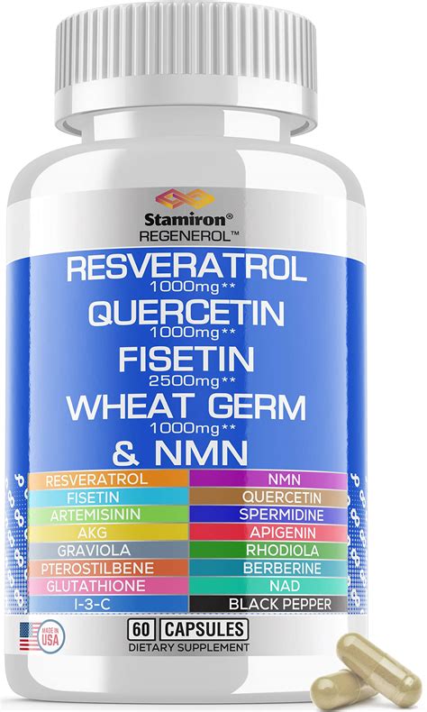 resveratrol mg fisetin mg quercetin mg spermidine wheat