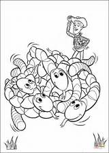 Woody Worms Kleurplaten Bruchi Gusanos Wurm Osserva Coloradisegni Ausmalbild Coloriages Coloriez Persoonlijke Toystory Malvorlage sketch template