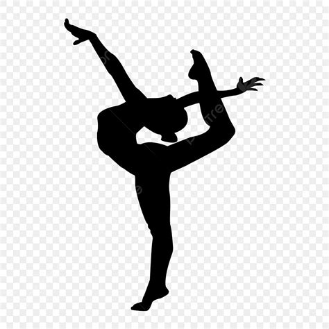 Gambar Menari Siluet Balet Penari Balet Wanita Setelah Atidius Clipart