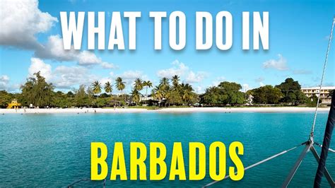10 Things To Do In Barbados Youtube
