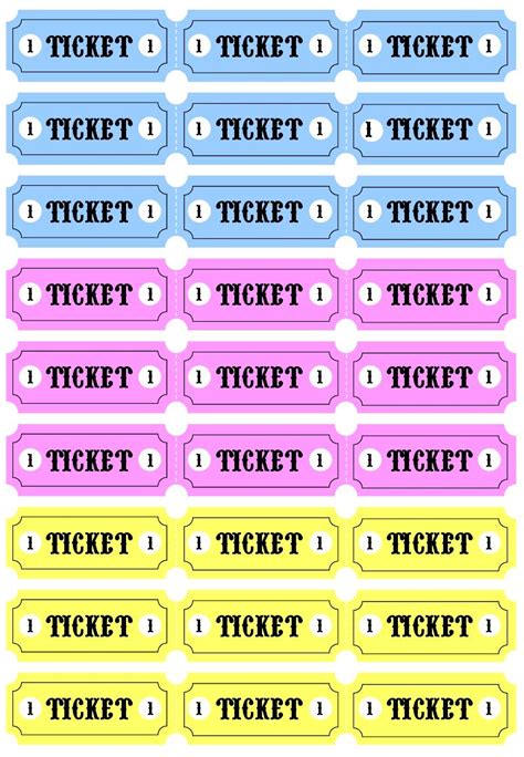 printable  ideas  pinterest ticket websites