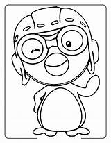 Pororo Coloring Pages Penguin Little Disney Friends Print Kids Printable Sheets Getcolorings Cartoon sketch template