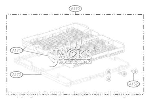 lg ldfst parts diagram  cutlery rack assembly