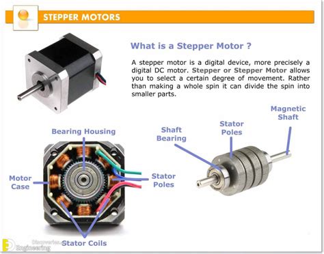 difference  dc motor  stepper motor engineering discoveries