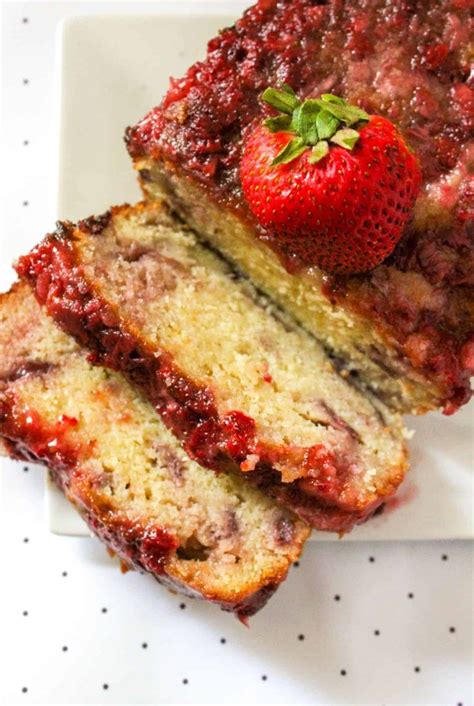 strawberry pound cake easy pound cake recipe