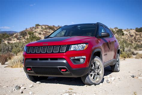 jeep compass trailhawk test drive review  crossover  grown
