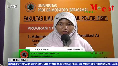 Ratih Agustin Sman 83 Jakarta 30 Januari 2016 Youtube