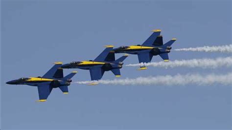 blue angels to fly over chicago before air and water show 2014 abc7