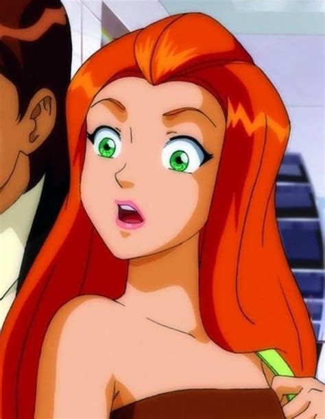 totally spies image red hair cartoon totally spies red head cartoon