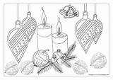 Adventskalender Kerzen Türchen sketch template