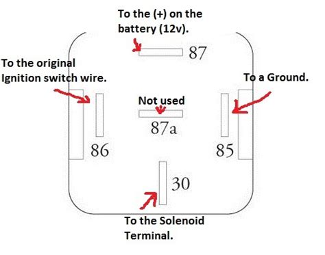 pin momentary switch wiring diagram
