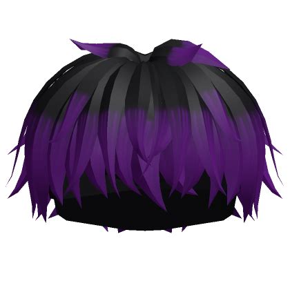 black  purple messy manga hairs code price rblxtrade
