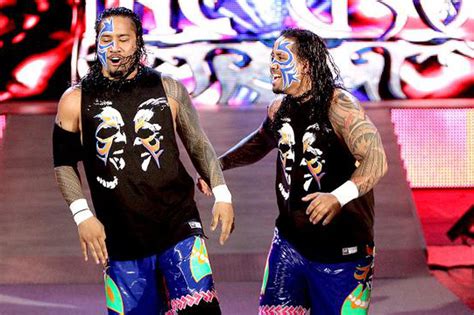 usos win wwe tag team titles   age outlaws  raw cageside