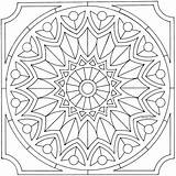 Mandalas Mosaic Ramadan Familyholiday Principiantes Islamsk sketch template