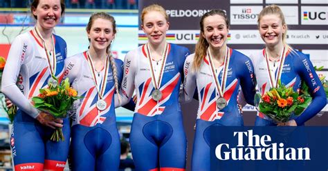 laura kenny helps great britain to silver in women s team pursuit