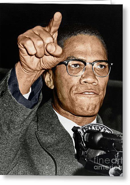 Malcolm X Photograph By Granger
