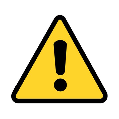clipart warning icon