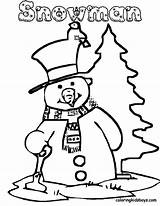 Snowman Coloring Christmas Pages Printable Holiday Sheets Kids Children Around Clipart Easy Colouring Print Cartoon Nativity Library Popular Bestcoloringpagesforkids Coloringhome sketch template