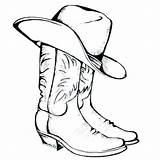 Cowboy Coloring Hat Pages Printable Boots Western Cowgirl Cowboys Drawing Cattle Dallas Osu Boot Logo Silhouette Clipart Color Getcolorings Kids sketch template