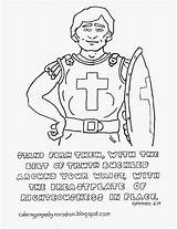Coloring Breastplate Ephesians Righteousness Sheets Pages Kids Bible Sunday God Armor Printable Integrity Color Template Adron Mr Print Colouring Sheet sketch template