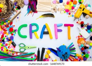 craft supplies images stock  vectors shutterstock