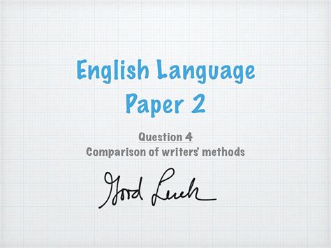aqa   english language paper  question  showme