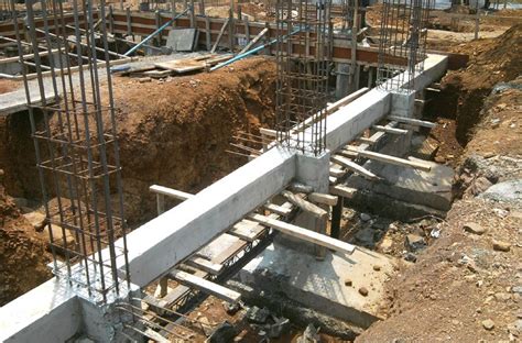 types  foundations  building construction building foundation building construction