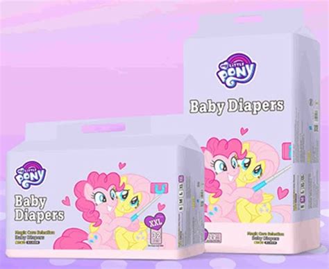 pin  blazin  fire pony  mlp diaperspull ups   pampers easy ups baby diapers