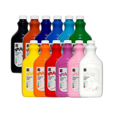 splash  toxic classroom acrylic paint  vip educational supplies pte
